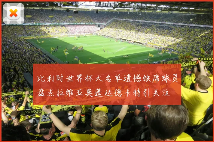 比利时世界杯大名单遗憾缺席球员盘点拉维亚奥蓬达德卡特引关注